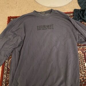 Taylor Swift The Eras Tour Gray/Blue sweatshirt